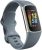 Fitbit Charge 5 Advanced Health & Fitness Tracker with Built-in GPS, Stress Management Tools, Sleep Tracking, 24/7 Heart Rate & More, Mineral Blue, One Size S & L Bands Included, Steel Blue/Platinum