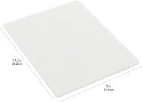 Amazon Basics Clear Thermal Laminating Plastic Paper Laminator Sheets – 11.5 x 9.0-Inch, 100-Pack, 3 mil