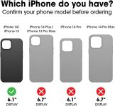 OtterBox ALPHA GLASS SERIES ANTIMICROBIAL Screen Protector for iPhone 14, iPhone 13 & iPhone 13 Pro