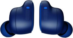 Skullcandy Grind In-Ear Wireless Earbuds, 40 Hr Battery, Skull-iQ, Alexa Enabled, Microphone, Works with iPhone Android and Bluetooth Devices – Dark Blue/Green