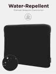 Lenovo Basic Laptop Sleeve 14 Inch Notebook/Tablet Compatible with MacBook Air/Pro Neoprene Material – Soft Fleece Lining – Zippered Top Opening – Black