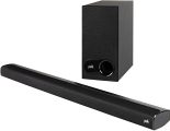 Polk Audio Signa S2 Low Profile TV Sound Bar, Works with 4K & HD TVs, Wireless Subwoofer, Includes HDMI & Optical Cables, Bluetooth Enabled, Black