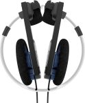 Koss Porta Pro Classic On-Ear Headphones, Retro Style, 3.5mm Wired Plug, Durable, Black/Silver