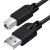 16.5ft USB Printer Cable, USB 2.0 A-Male to B-Male Cable USB Type B Lead Scanner Cord for Printers Like Canon, Epson, HP DeskJet/Envy, Lexmark, Dell, DAC, Samsung (5m)