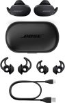 Bose QuietComfort Noise Cancelling Earbuds-Bluetooth Wireless Earphones, Triple Black