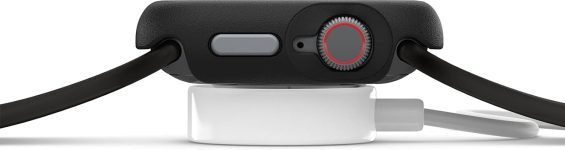 OtterBox All Day Case for Apple Watch Series 4/5/6/SE 40mm – Pavement (Black/Grey)