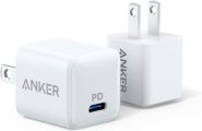 Anker [2-Pack] USB C Charger, Nano Charger 20W Powerport PD Durable Compact high Speed USB C Wall Charger, for iPhone 13/13 Mini/13 Pro/13 Pro Max/12