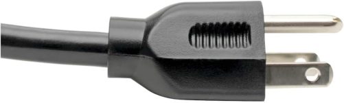 Tripp Lite P007-006 Heavy Duty Computer Power Cord, 15A, 14AWG (NEMA 5-15P to IEC-320-C13), 6-ft Black