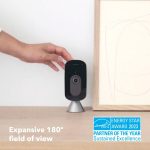 ecobee SmartCamera – Indoor WiFi Security Camera, Smart Home Security System, 1080p HD 180 Degree FOV, Night Vision, 2-Way Audio, Works with Apple HomeKit, Alexa Built In