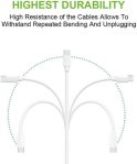 Samsung Galaxy USB-C Cable (USB-C to USB-C) – White- US Version with Warranty, Laptop