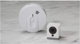 WYZE Cam v2 1080p HD Indoor WiFi Smart Home Camera with Night Vision, 2-Way Audio, Works with Alexa & the Google Assistant, White, 1-Pack