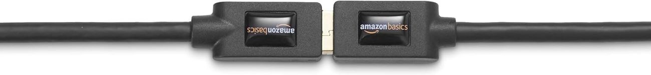 Amazon Basics 2-Pack USB-A 3.0 Extension Cable, 4.8Gbps High-Speed, Male to Female Gold-Plated Connectors, 6 Foot, Black