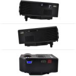 Pyle Full HD 1080p Mini Portable Pocket Video & Cinema Home Theater Projector-Built-in Stereo Speaker, LCD+LED Lamp, Digital Multimedia, HDMI, USB & VGA Inputs for TV PC Game Business Computer Laptop