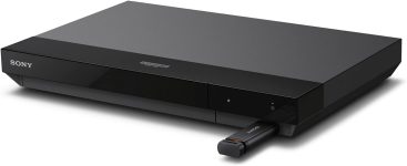 Sony UBP-X700M 4K Ultra HD Home Theater Streaming Blu-ray DVD Player with Wi-Fi, 4K upscaling, HDR10, Hi Res Audio, Dolby Digital TrueHD/DTS, Dolby Vision, and included HDMI cable