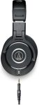 Audio-Technica ATH-M40x Professional Studio Monitor Headphone, Black, with Cutting Edge Engineering, 90 Degree Swiveling Earcups, Pro-grade Earpads/Headband, Detachable Cables Included