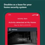ecobee SmartCamera – Indoor WiFi Security Camera, Smart Home Security System, 1080p HD 180 Degree FOV, Night Vision, 2-Way Audio, Works with Apple HomeKit, Alexa Built In