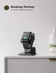 Lamicall Stand for Apple Watch, Charging Stand – Desk Watch Stand Holder Charging Dock Station compatible with Apple Watch Series SE Ultra/Series 8/7/6/5/4/3/2/1, 49mm/45mm/44mm/42mm/41mm/ 38mm, Black