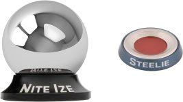 Nite Ize Original Steelie Dash Mount Kit – Magnetic Car Dash Mount for Smartphones (Packaging may vary)
