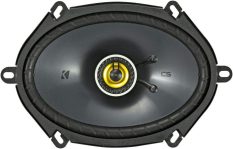 KICKER CS Series CSC68 6 x 8 Inch Car Audio System Speaker, Black (2 Pack)