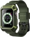 SUPCASE [Unicorn Beetle Pro] Designed for Apple Watch Series 9/8/7/6/SE/5/4 [45/44mm], Rugged Protective Case with Strap Bands (DarkGreen)