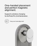 Belkin BoostCharge Pro Wireless Car Charger with MagSafe Compatibility, 15W Fast Charging, Extra Strong Magnetic Car Vent Phone Mount for iPhone 15, iPhone 14, iPhone 13, & iPhone 12 Series – White