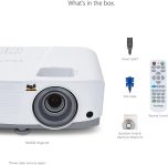 ViewSonic PA503S 3800 Lumens SVGA High Brightness Projector for Home and Office with HDMI Vertical Keystone