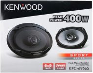 Kenwood KFC-6966S 6 x 9 Inch 400-Watt 3-Way Flush Mount Coaxial Car Speaker Easy Installation – Pair