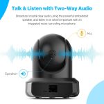 Amcrest ProHD 1080P WiFi 2MP (1920TVL) Indoor Pan/Tilt Security Wireless IP Camera IP2M-841B (Black)