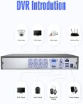 ANNKE 3K Lite H.265+ Security DVR Recorder with AI Human/Vehicle Detection, 8CH Hybrid 5-in-1 CCTV DVR for Surveillance Camera, Supports 8CH Analog and 2CH IP Cameras, Remote Access (No Hard Drive)