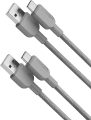 Anker USB C Cable, [2 Pack, 3ft] 310 USB A to USB C/USB A to Type C Charger Cable Fast Charging for Samsung Galaxy Note 10 Note 9/S10+ S10, LG V30 (USB 2.0, Grey)