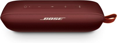 Bose SoundLink Flex Bluetooth Speaker, Portable Speaker with Microphone, Wireless Waterproof Speaker for Travel, Outdoor and Pool Use, Carmine Red
