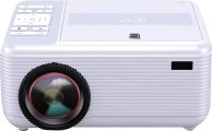 RCA RPJ140 Projector With Built-in Bluetooth & DVD Player – Movie Projector – 1080P Supported For HD, Video & Screens – Portable DVD Projector For Home Theater Compatible With Phone, Laptop, PS4, Xbox