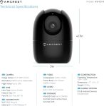 Amcrest 1080P WiFi Camera Indoor, Nanny Cam, Dog Camera, Sound & Baby Monitor, Human & Pet Detection, Motion-Tracking, 2.4Ghz Only, Pan/Tilt Wireless IP Camera, Night Vision, Smart Home ASH21-B