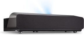 ViewSonic X1000-4K True 4K UHD Ultra-Short Throw Projector with 1000 ANSI Lumens, Harman Kardon Speakers, HDMI, USB C, 125% Rec 709, Frame Interpolation Technology for Home Theater