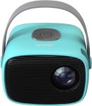RCA RPJ264 Portable Home Theater Projector – Premium Quality – White Brightness – Projector Compatible with PC, TV Box, PS4- HDMI/USB/VGA- (Blue)