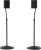 Sanus Adjustable Height Speaker Stand – Extends 28″ to 38″ – Holds Satellite & Small Bookshelf Speakers (i.e. Bose, Harmon Kardon, Polk, JBL, KEF, Klipsch, Sony and Others) – Set of 2 – Model HTBS