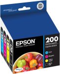 EPSON 200 DURABrite Ultra Ink Standard Capacity Black & Color Cartridge Combo Pack (T200120-BCS) Works with WorkForce WF-2520, WF-2530, WF-2540, Expression XP-200, XP-300, XP-310, XP-400, XP-410
