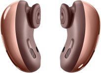 SAMSUNG Galaxy Buds Live True Wireless Earbuds US Version Active Noise Cancelling Wireless Charging Case Included, Mystic Bronze