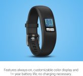 Garmin vívofit 4 activity tracker with 1+ year battery life and color display. Large, Black. 010-01847-03