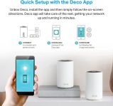 TP-Link Deco AXE5400 Tri-Band WiFi 6E Mesh System(Deco XE75 Pro) – 2.5G WAN/LAN Port, Covers up to 5500 Sq.Ft, Replaces WiFi Router and Extender, AI-Driven Mesh, New 6GHz Band, 2-Pack