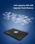 HP S750 512GB SATA III 2.5 Inch PC SSD, 6 Gb/s, 3D NAND Internal Solid State Hard Drive Up to 560 MB/s – 16L53AA#ABA