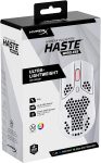 HyperX Pulsefire Haste – Gaming Mouse – Ultra Lightweight, 62g, 100 Hour Battery Life, 2.4Ghz Wireless, Honeycomb Shell, Hex Design, Up to 16000 DPI, 6 Programmable Buttons – White
