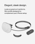 Belkin BoostCharge Pro Wireless Car Charger with MagSafe Compatibility, 15W Fast Charging, Extra Strong Magnetic Car Vent Phone Mount for iPhone 15, iPhone 14, iPhone 13, & iPhone 12 Series – White