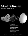 SAMSUNG Galaxy Buds 2 Pro True Wireless Bluetooth Earbuds, Noise Cancelling, Hi-Fi Sound, 360 Audio, Comfort In Ear Fit, HD Voice, Conversation Mode, IPX7 Water Resistant, US Version, Bora Purple