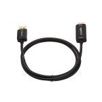 Amazon Basics DisplayPort to HDMI Display Cable, Uni-Directional, 4k@60Hz, 1920×1200, 1080p, Gold-Plated Plugs, 3 Foot, Black