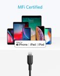 Anker USB C to Lightning Cable [3ft MFi Certified] Powerline II for iPhone 13 13 Pro 12 Pro Max 12 11 X XS XR 8 Plus, AirPods Pro