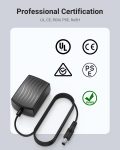 ANNKE 12V2A CCTV Camera Power Supply with DC Connector for DVR Security Camera System