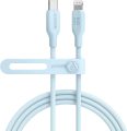 Anker USB-C to Lightning Cable, 541 (Misty Blue, 6ft), MFi Certified, Bio-Based Fast Charging Cable for iPhone 14 14pro 14pro Max 13 13 Pro 12 11 X XS XR 8 Plus (Charger Not Included)