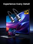 UGREEN USB C to USB C 3.2 Gen 2 Cable,10Gbps Data Transfer 4K Video Output Monitor Cable, 240W PD Fast Charging for iPhone 15, Samsung Galaxy S24/S23, MacBook Pro, iPad Pro, Dell XPS, 3.3FT