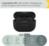 Jabra Elite 10 True Wireless Bluetooth Earbuds – Advanced Active Noise Cancelling with Dolby Atmos Surround Sound, All-Day Comfort, Multipoint, Crystal-Clear Calls – Gloss Black